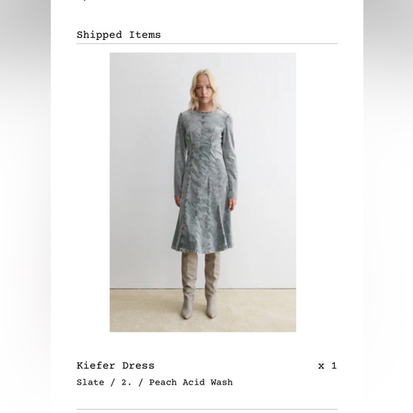 Rachel Comey Dresses & Skirts - Rachel Comey Slate Long Sleeve Dress